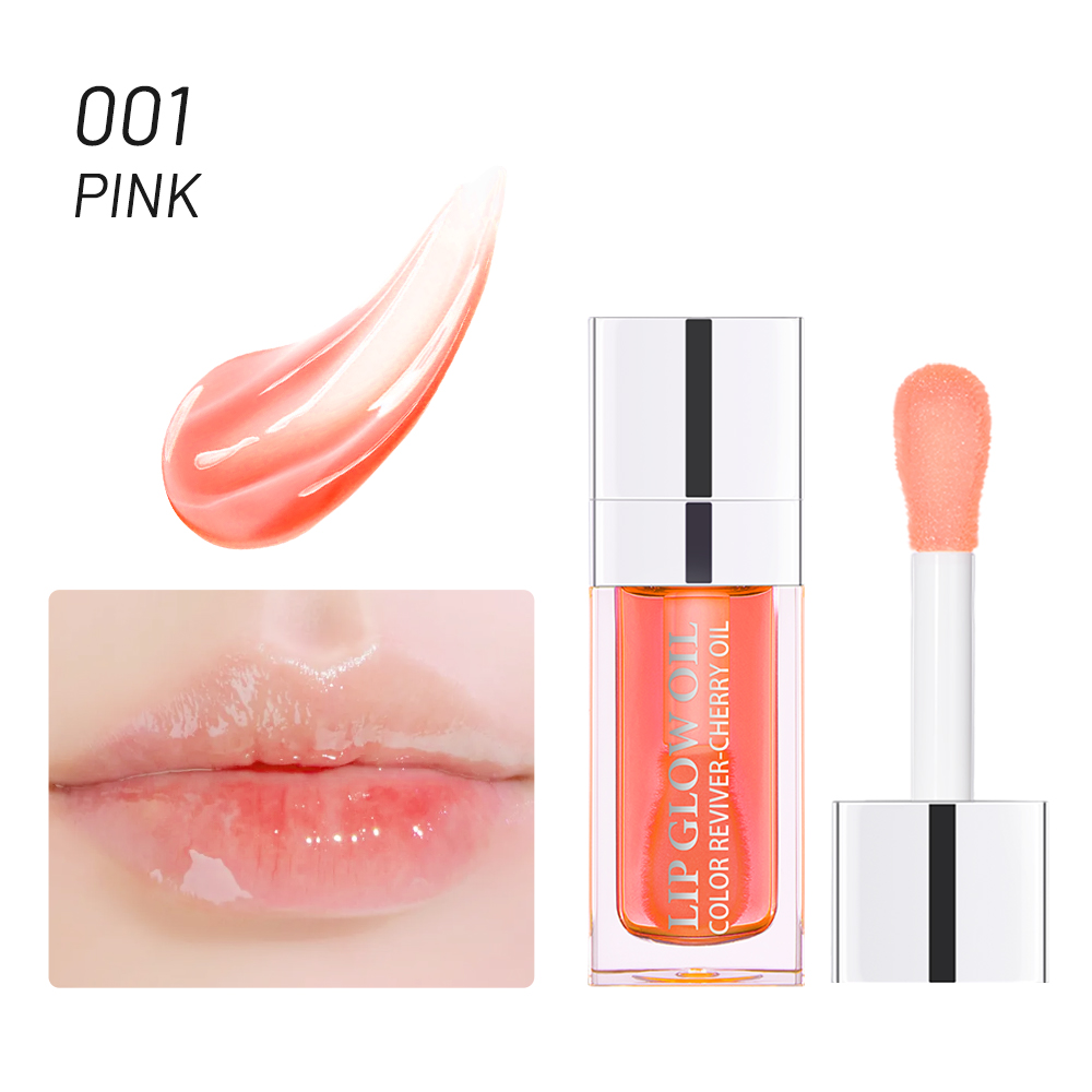 Crystal Jelly Moisturizing Lip Oil Plumping Lip Gloss Makeup Sexy Plump Lip Glow Oil Tinted Lip Plumper — image 10