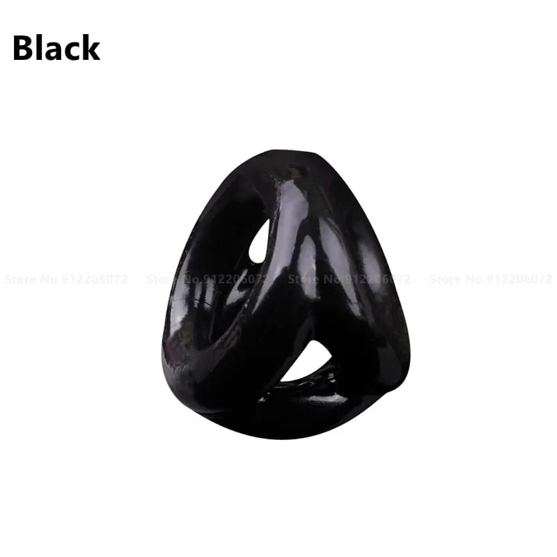 Anneau de pénis masculin pour hommes, retarde l'éjaculation, érection plus forte, anneaux de verrouillage du sperme, jouets sexuels de masturbation pour hommes Gay adultes, sans vibrateur — image 16