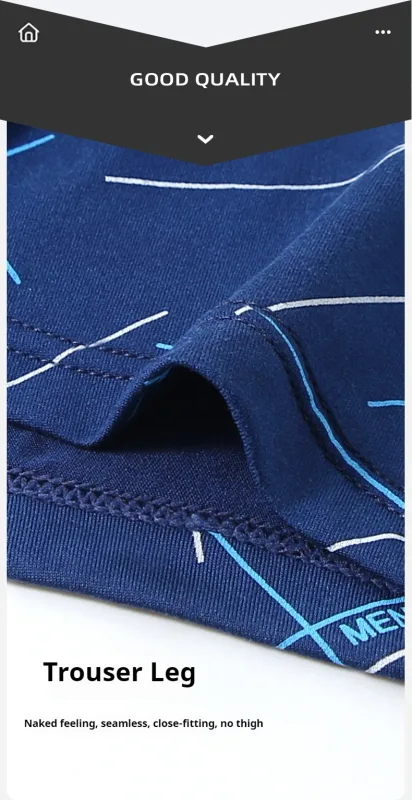 6Pcs Men's Sexy Underwear Boxers Mens Short Soft Comfortable Breathable Fashion Antibacterial Trunks Fitness Running Man Shorts — image 15
