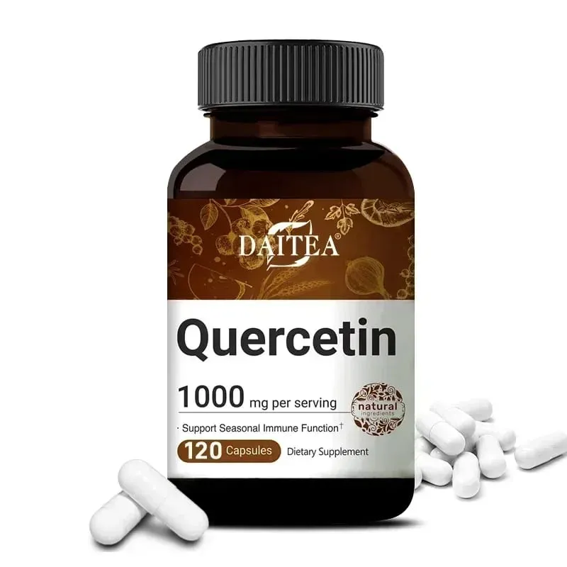 Kapsul Quercetin 1000 Mg Menyokong Imuniti Menggalakkan Peredaran Darah Metabolisme Anti-pengoksidaan Menggalakkan Kesihatan Keseluruhan — image 9