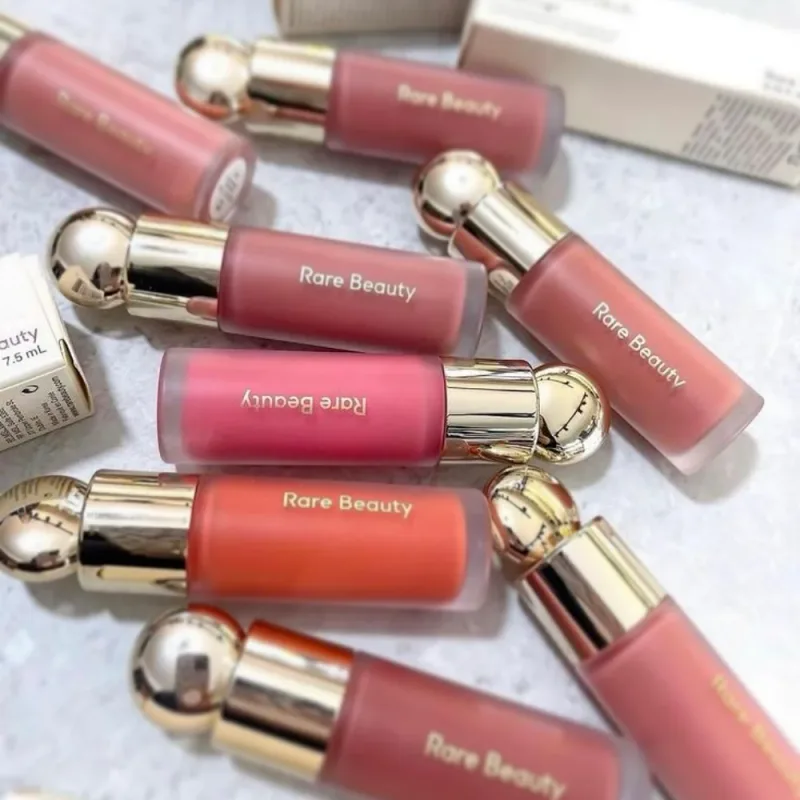 Rare Beauty Love Joy Flüssiger Rouge-Lippenstift, Rouge, Wangenrouge, wasserfest, Feuchtigkeitscreme, Gesichtskontur, Schatten, Lipgloss, pralle Kosmetik — image 6