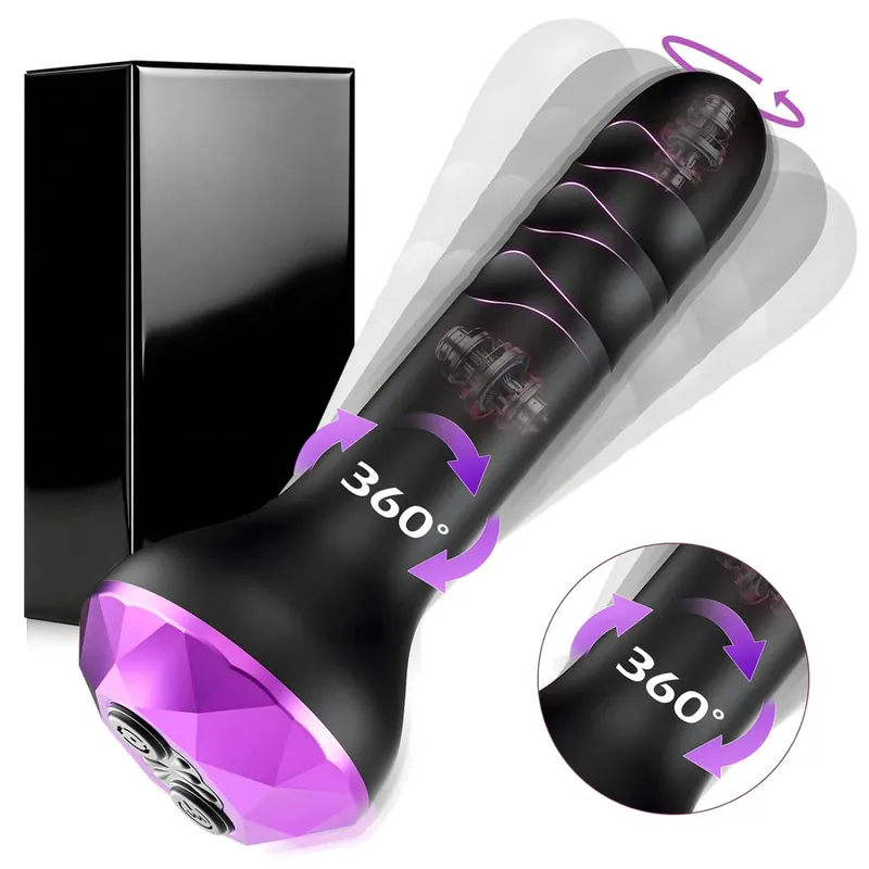 Anale roterende vibrator mannelijke prostaatstimulator vibrerende buttplug anale dildo buttplug volwassenen speeltjes voor vrouwen mannen homo
