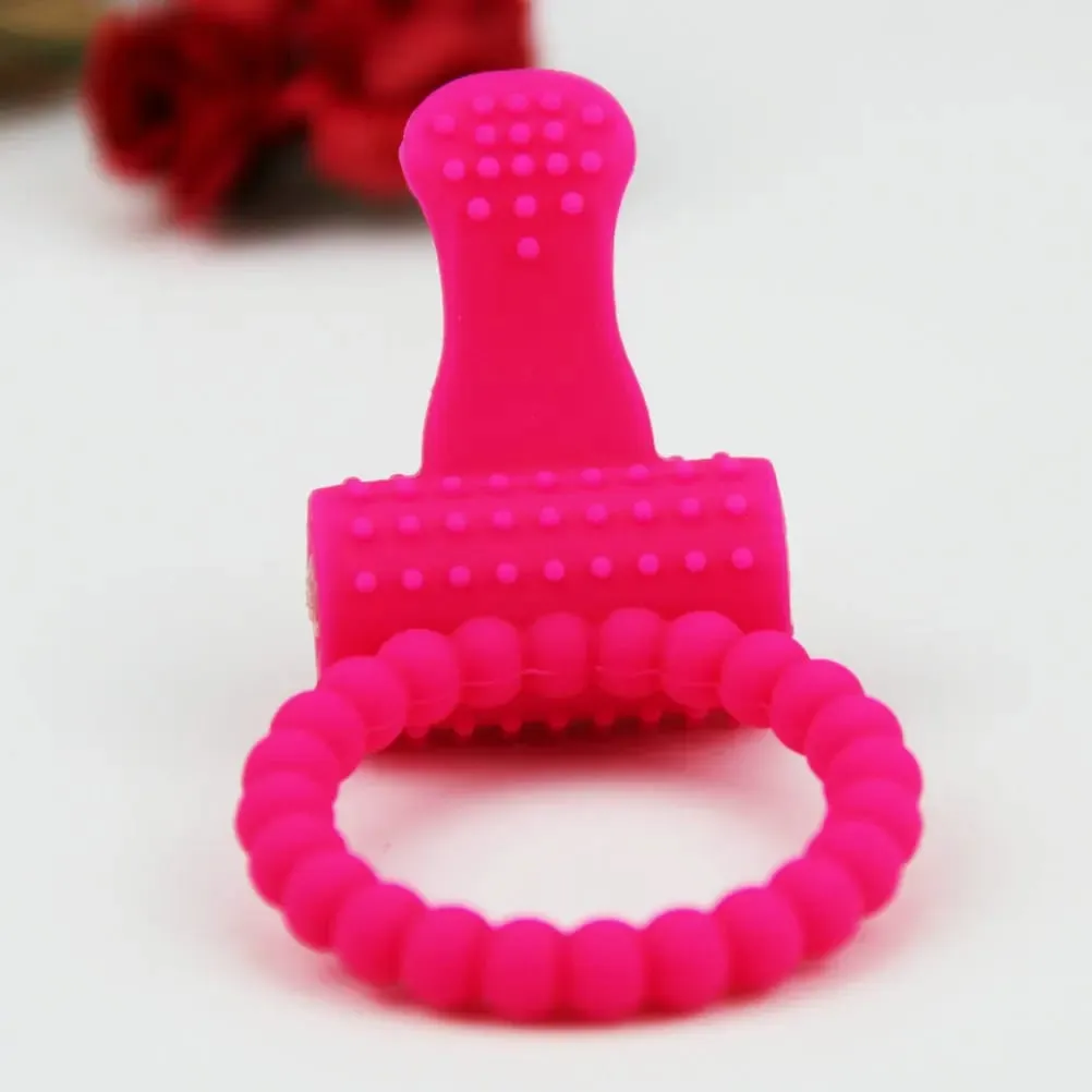 Anello vibrante per pene super elastico Orecchie di coniglio Stimolatore Ritardo Erezione Anello per pene Coppia reciproca Giocattolo del sesso Silicone impermeabile — image 4