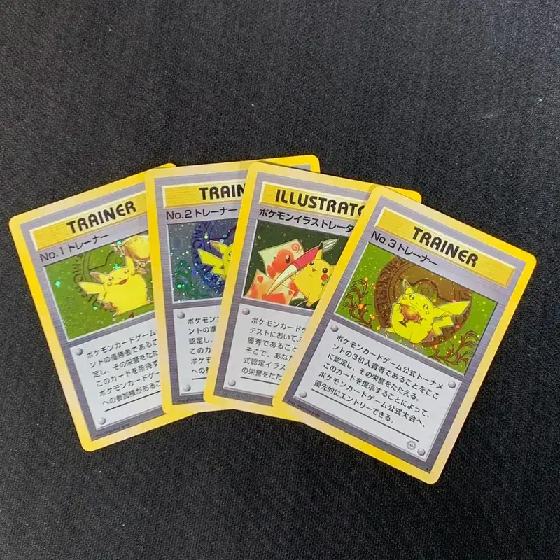 PKM Proxy Cards Japanese Rocket Neo Era Lugia e-Series Era Charizard Pikachu Illustrator Classic Holographic PTCG Collection Toy — image 11