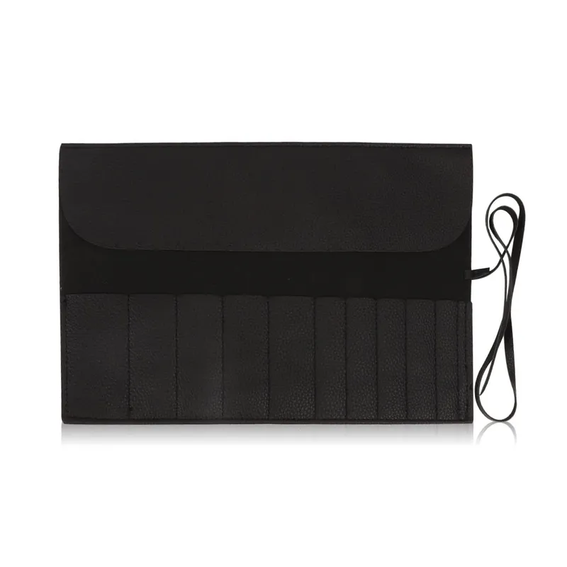 Porte-brosse de maquillage enroulable, organisateur de pinceaux de maquillage, sac de voyage pour pinceaux de maquillage, sacs à cosmétiques, pochette pour pinceaux à sourcils pour femmes