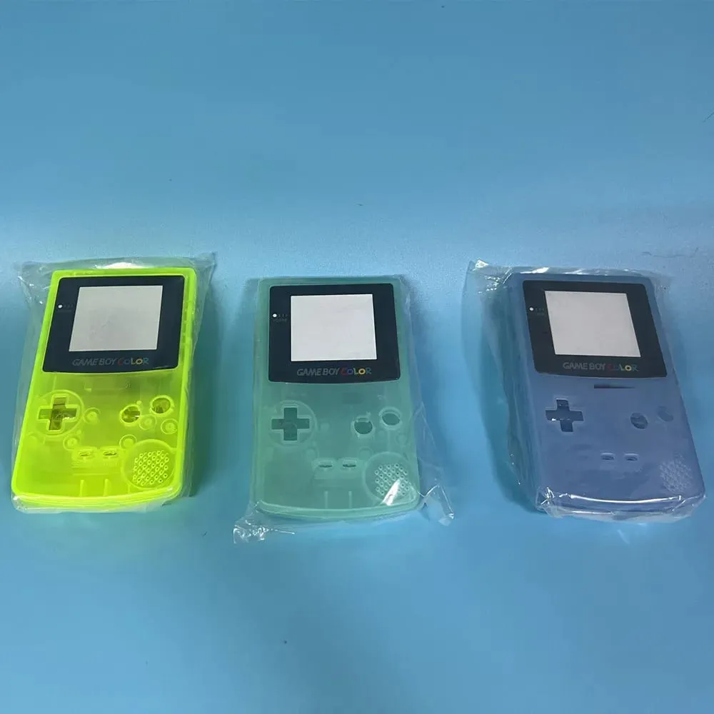 Новый цветной корпус Gameboy Gbc Shells, ограниченная серия, сменные корпуса, игровая периферия, аксессуары, светящиеся подарки на день рождения для мальчиков