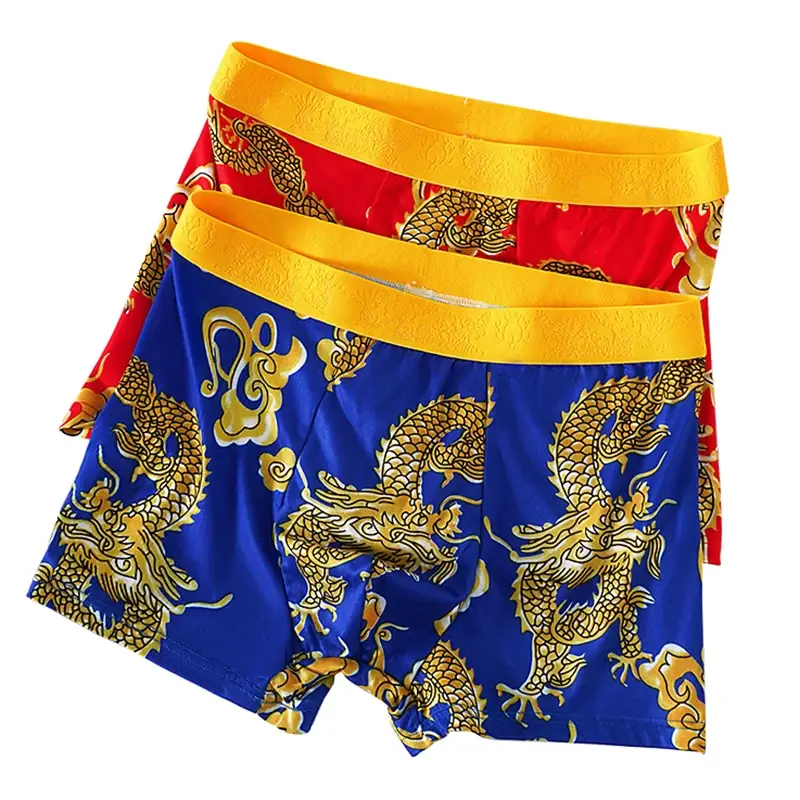 4 stks/set Mannen Ondergoed 3D Patroon Sexy Onderbroek U-vormige Bolle Pouch Mode Jongens Slipje Nieuwe Stijl Boxershorts mannen — image 10