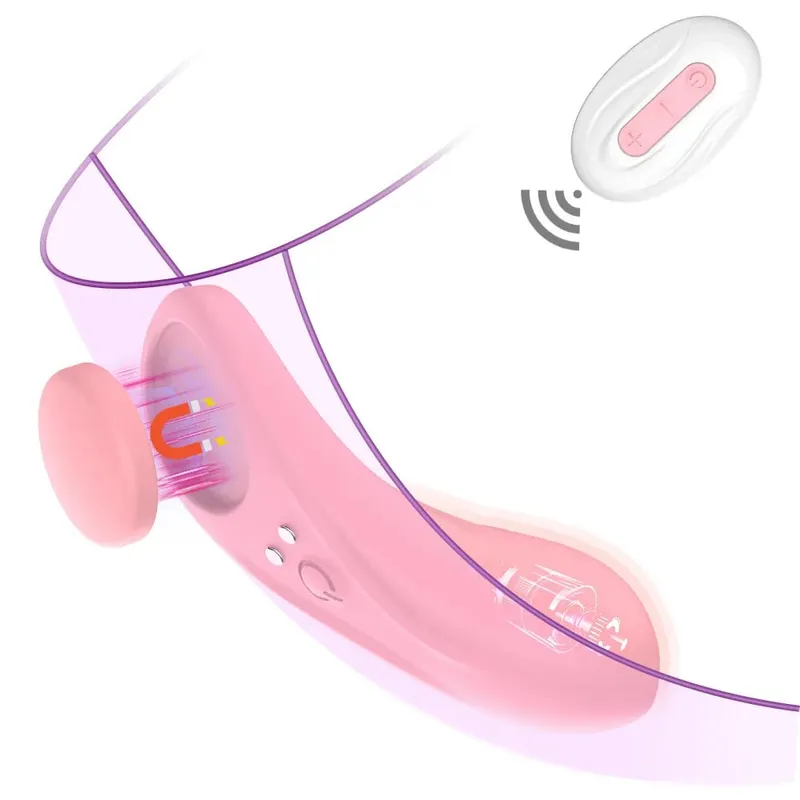 Wearable Clitoris Vibrator Women Panties Vibrator APP Remote Control Clit Stimulator Magnetic Anti-detachment Sex Toy for Women — image 8