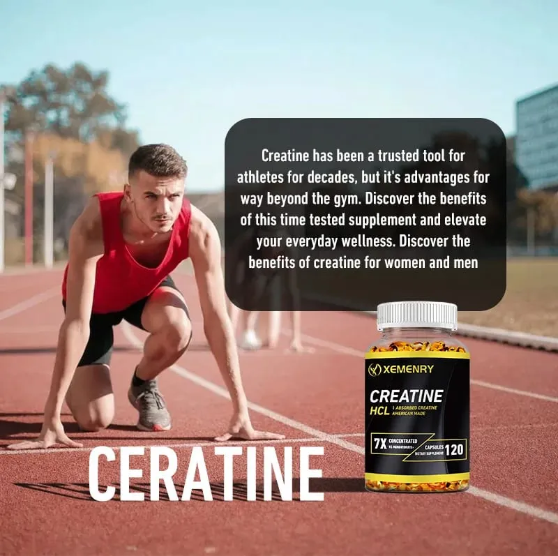 Creatina HCl - Aumenta la resistenza energetica e la massa muscolare per migliorare le prestazioni atletiche — image 6