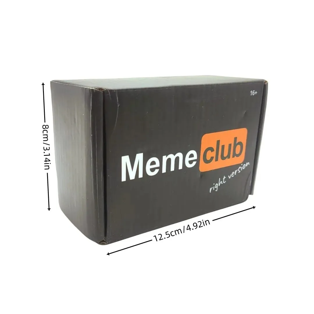 "Meme Club: Versión correcta", versión rusa del juego de mesa interactivo, juego de cartas adecuado para reuniones de empresa, regalo navideño. — image 5
