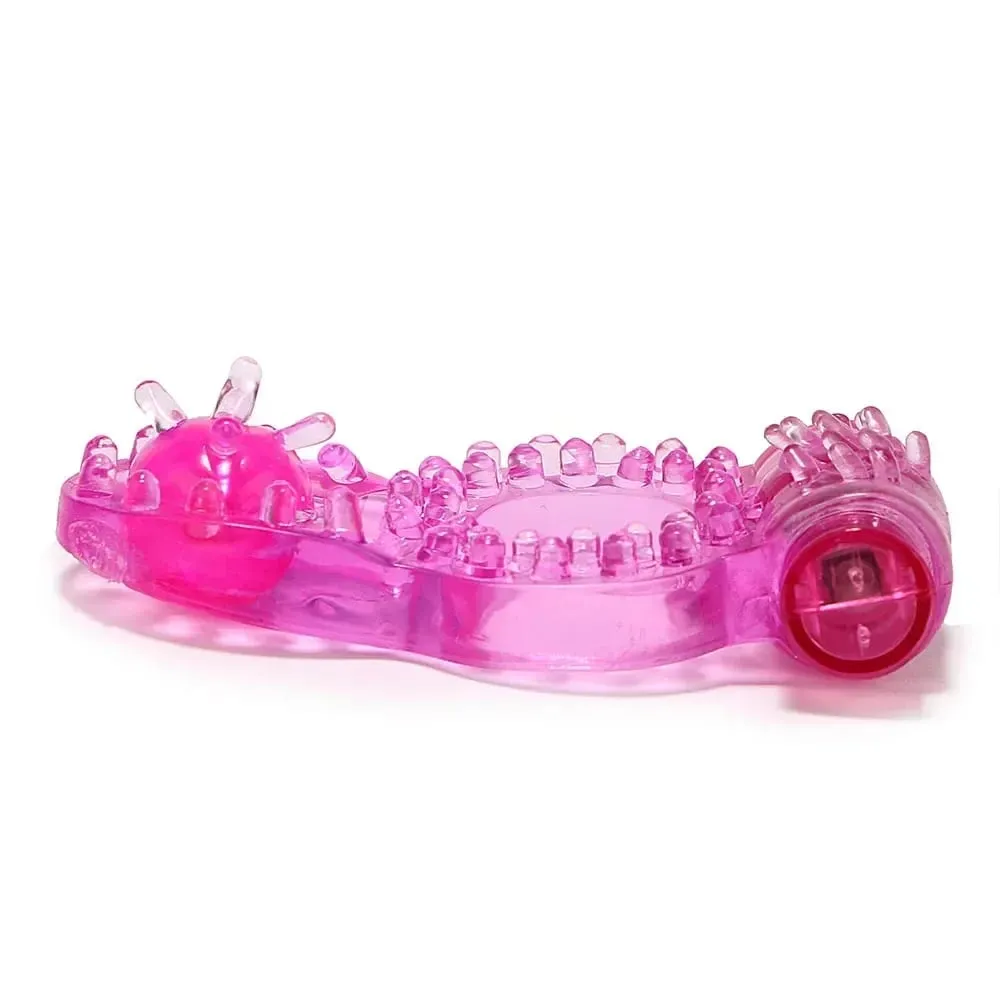 Vibrator Masturbators Penis Ring Clit Vibrating Delayed Ejaculation G-spot Stimulation Cock Ring Sex Toys Para sa Mga Lalaki — image 5