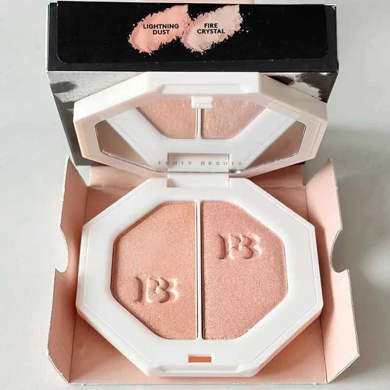 Fenty Beauty Multi-สี Contour Stick คอนซีลเลอร์ Facial 3D Diamond Highlight ไม่ซีดจาง Water GLOSS Lip Glaze GLOSS เครื่องสำอาง — image 16