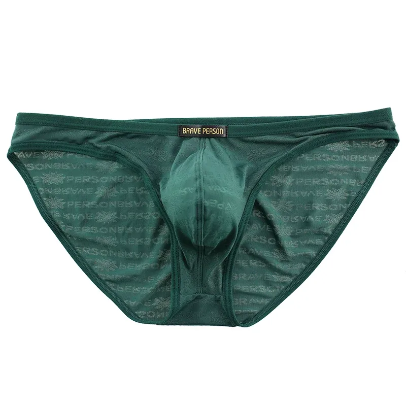 Brave Person ผู้ชายใหม่ String บิกินี่กางเกงบุรุษโปร่งใสสบาย Ropa ภายใน Hombre — image 2