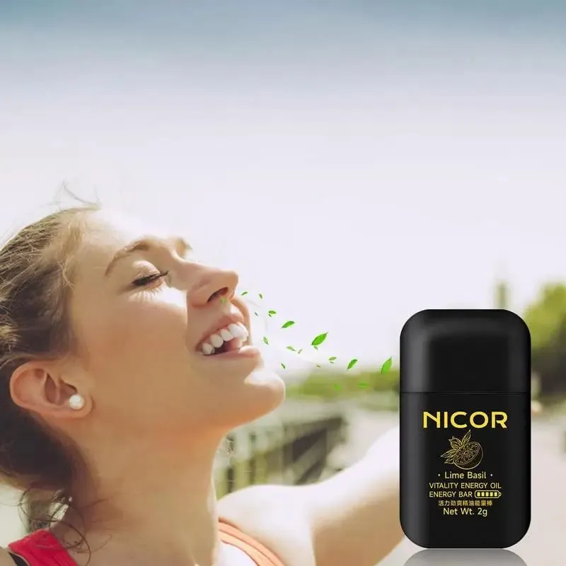 NUOVO Doppio Foro Energizzante Barra Energetica Aromaterapia Inalatore Nasale Vapori Energetici Bastone Aromaterapia Bastone Stimolante Profumo — image 5