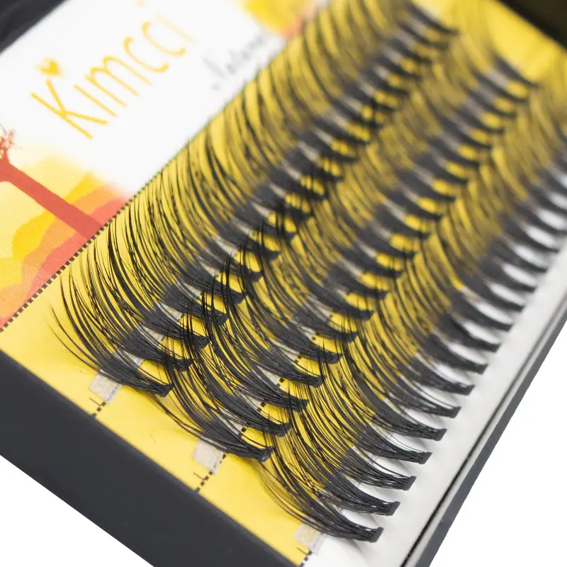 30D Kimcci แต่ละ Eyelash Extension 1 กรณี 0.07C แต่งหน้า Grafting Cluser ขนตาปลอมธรรมชาติ False Eye Lashes Cilia เช่นผ้าไหม