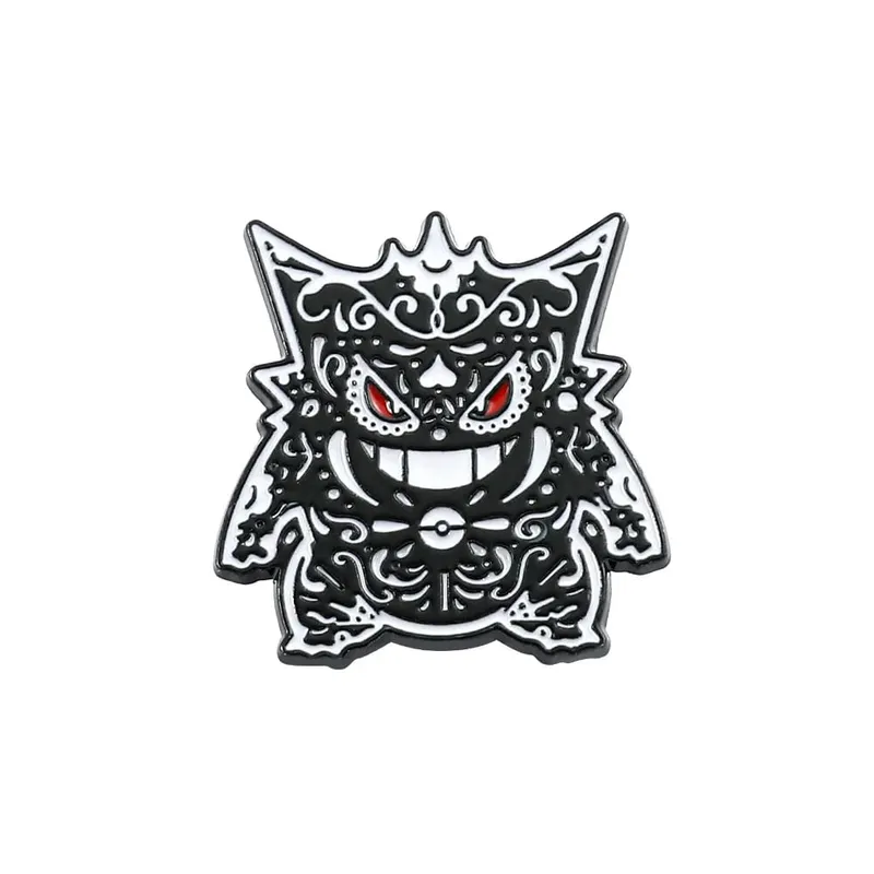 Broches de dessin animé Gengar, épingles à revers en émail pour sac à dos, accessoires de Collection de Fans, broches cadeaux — image 9