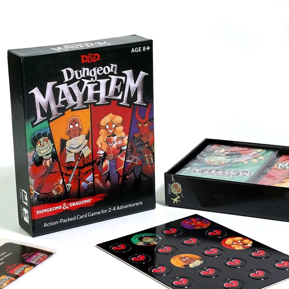 Dungeon Mayhem Dungeons Dragons Card Game 120 Cards Board Game Monster Madness Party Game for Friends and Family — image 6