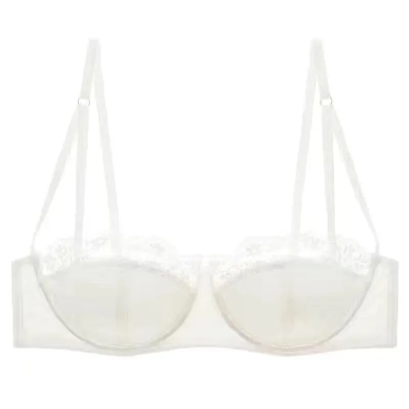 Европейский атласный комплект с половиной чашки пуш-ап BH Bügel Dünn Glatt Grün Spitze Komfortabel Sexy Dessous Für Damen 32-38 Лидер продаж YEMOMO — image 5