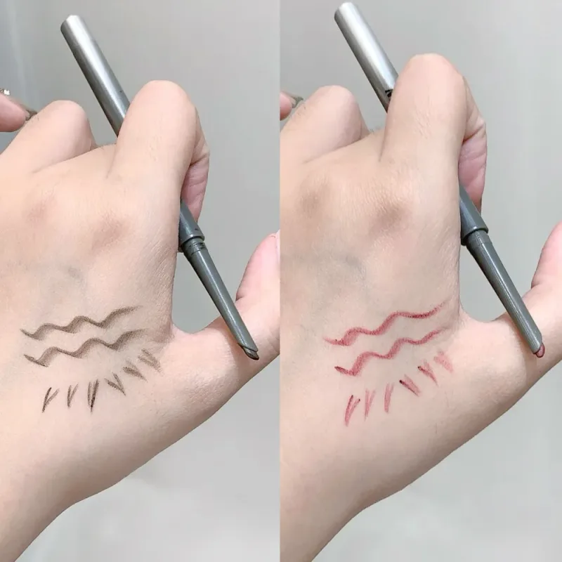 Kakashow Klej Eyeliner Śpiący jedwabny pędzel Natural Color Długotrwały makijaż oczu Wodoodporny Aegyo Sal Rozjaśnij Łatwe nakładanie makijażu — image 16