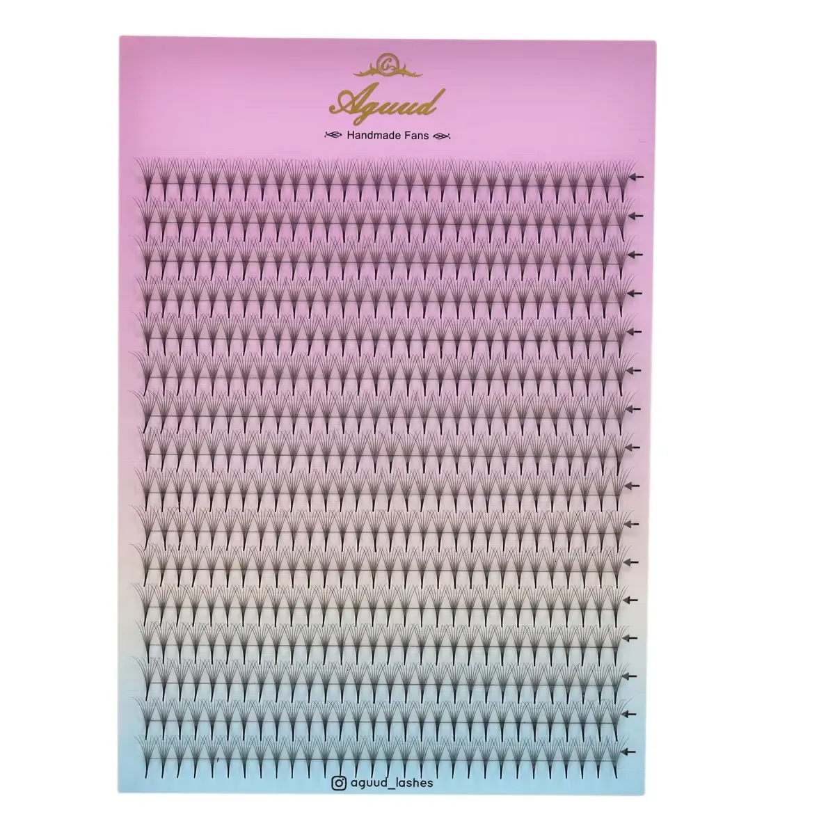 Neuer Stil, superschmale, dünne, spitze Basis, vorgefertigte Wimpernfächer, 4D, 5D, 6D, 7D, 8D, XL-Tablett, PBT, russische Volumen-Wimpernverlängerungsfächer — image 7