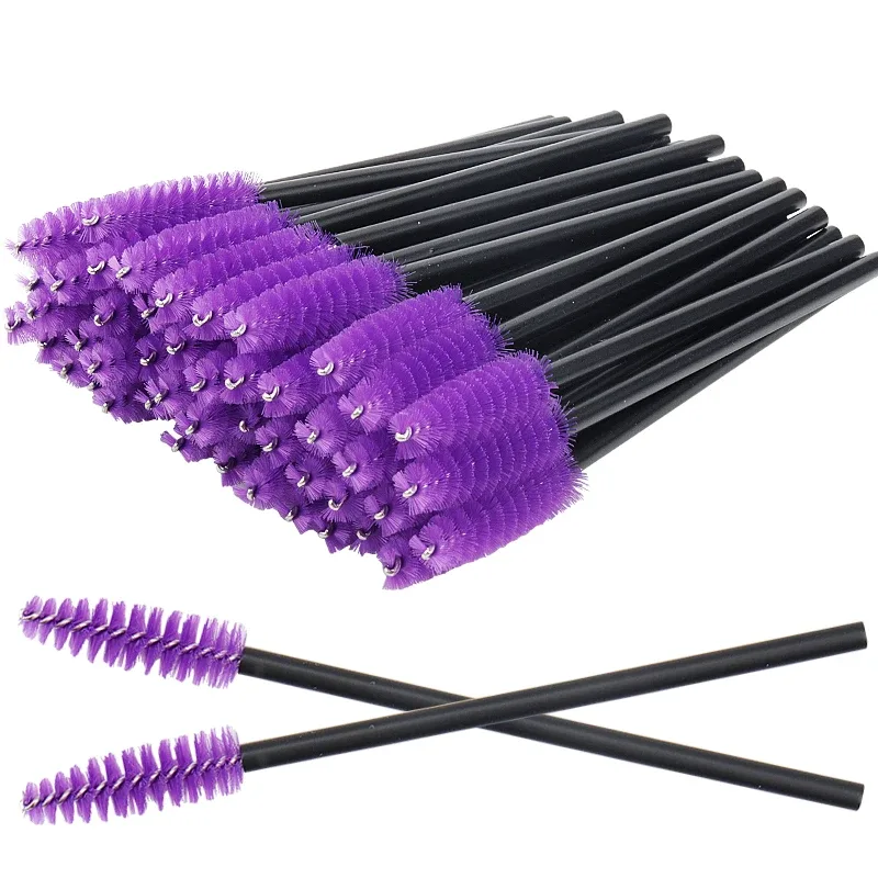 50 stk disponibel krystal øjenvippe børste Mascara tryllestave applikator diamant øjenvippe børster øjenvippeforlængelse kvinder makeup værktøj — image 27