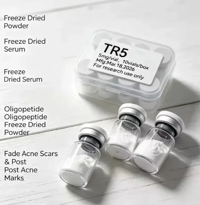 Ghk-Cu 5Mg~60Mg (Available in Multiple Sizes) Tr Freeze-Dried Beauty Powder + Solvent Set Three-In-One Effect for Acne Removal + Lightening Marks + Firming Barrier Repair Type Suitable for Daily Use — image 2