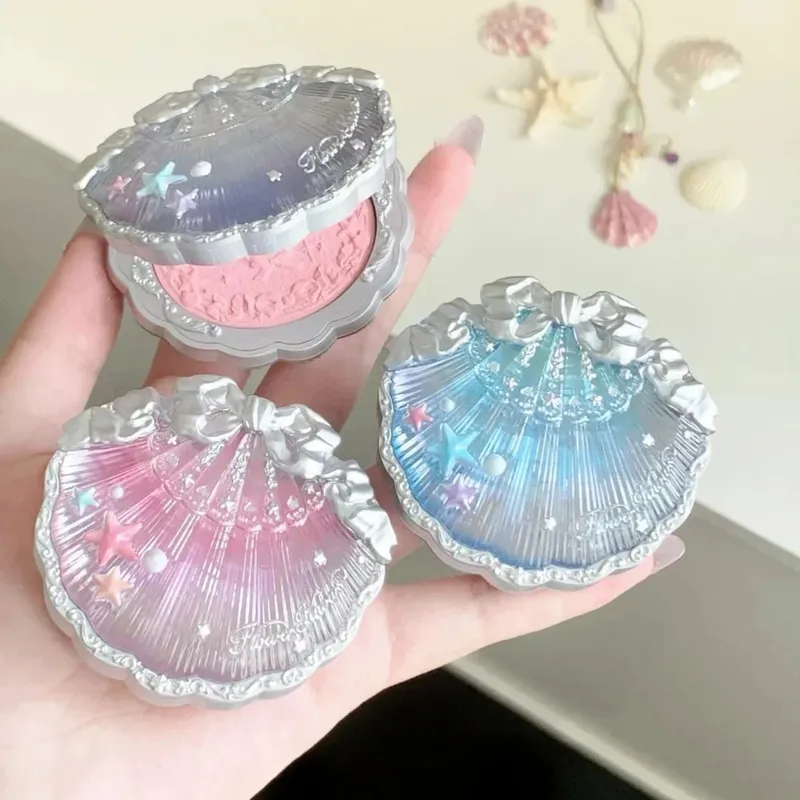 Flower Knows SShell pearls Set Eyeshadow Lip Gloss Blush Ocean Theme Cosmetic Kit — image 4