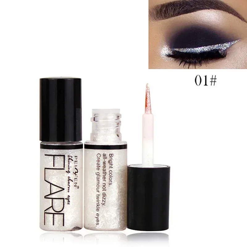 1 Stück großer doppelköpfiger Dichtungs-Eyeliner, wasserdichter und schnell trocknender schwarzer flüssiger Eyeliner, kleiner Wimpernkleberstift, Augen-Make-up-Kosmetik — image 13