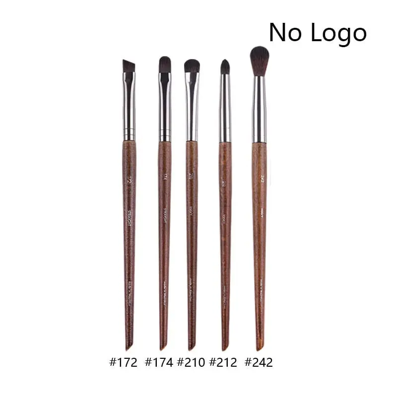 5 ชิ้น/เซ็ตไม้ธรรมชาติอายแชโดว์แปรงแต่งหน้า Eye Make Up แปรงคอนซีลเลอร์ Crease Smudge เครื่องสำอางค์ชุดเครื่องมือบาง liner — image 20