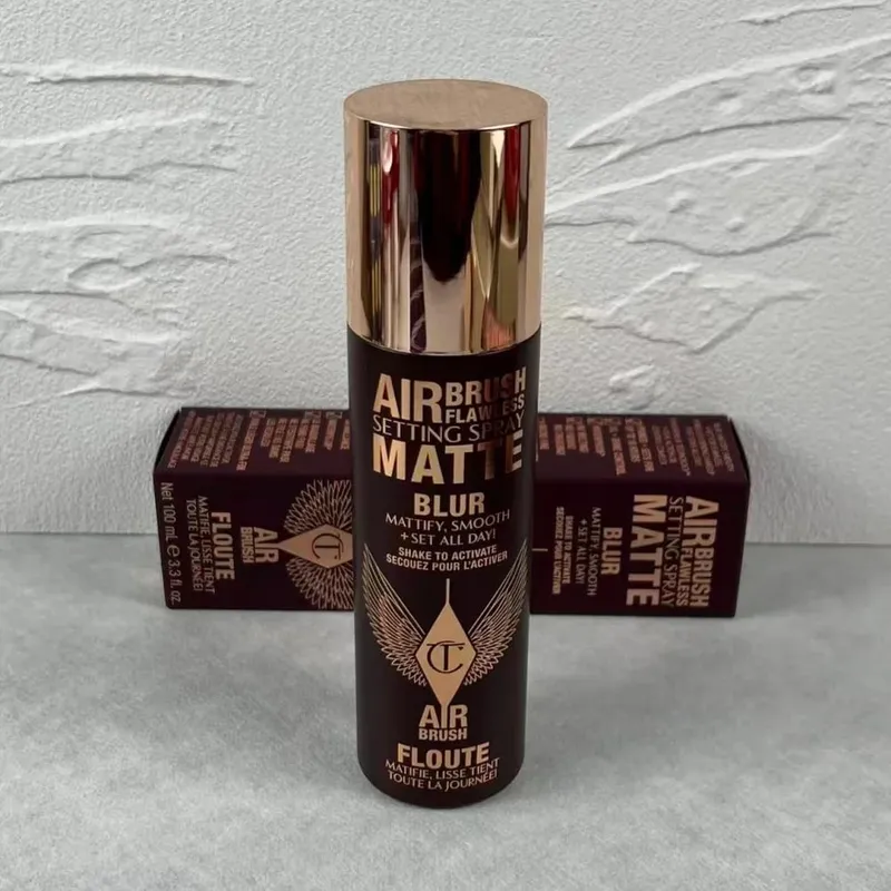 Charlotte Tilbury 100 ml 34 ml Fixierspray, 2-teiliges Set, mattes Fixierpuder, Ölkontrolle, Gesichtsreparatur, Honigpuder, Make-up-Geschenk — image 19