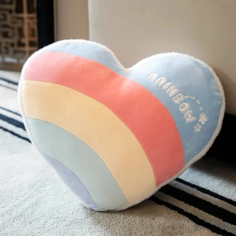 INS HOT Colore della caramella Nuvola Stella Peluche Cuscino Arcobaleno colorato Corona Cuscino Cuscino Divano Decorazione della casa Cuscino di tiro Giocattolo — image 16