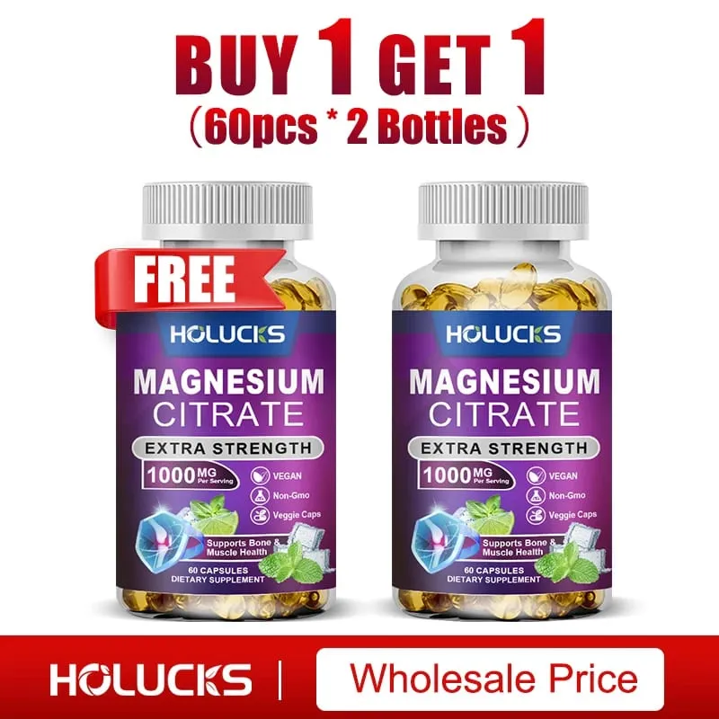 Buy 2 Get 2 Free! High Potency Magnesium Citrate Supplement — image 8