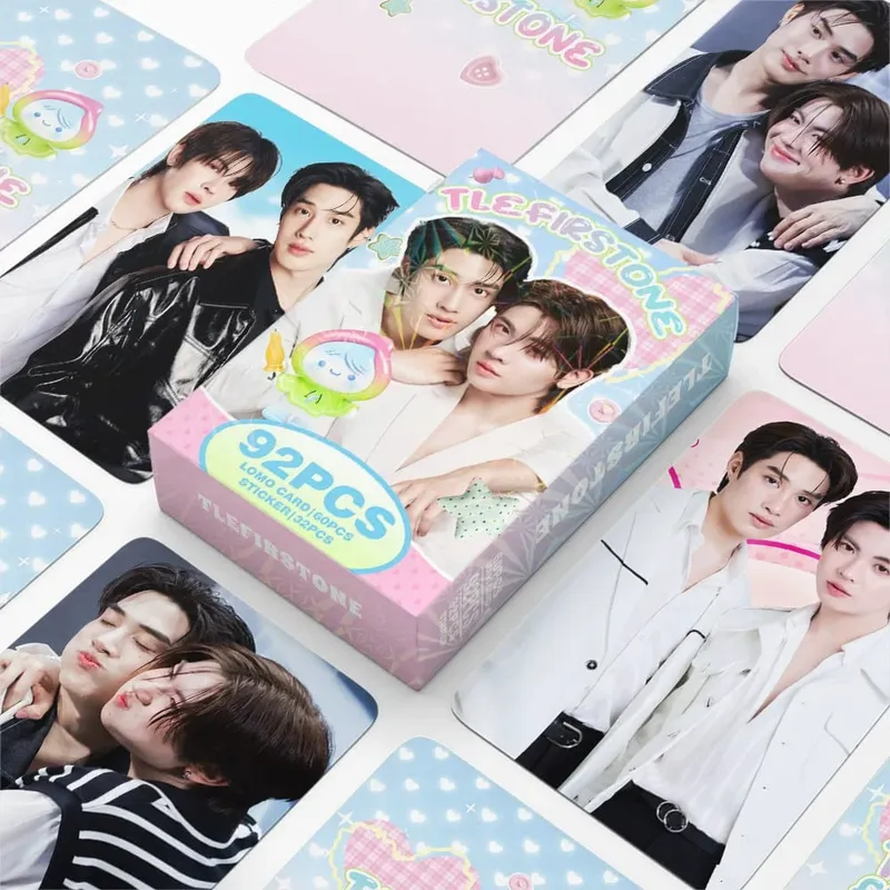 92 Chiếc TLE FIRSTONE Danh Nhân Thái Lan LOMO Photocards Bộ Mini Miếng Dán HD In Hình Ngôi Sao Quạt Bộ Sưu Tập Quà Tặng