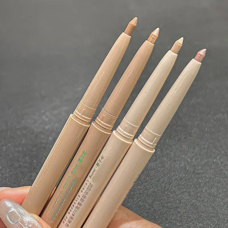 Matter, aufhellender, liegender Seidenraupen-Schattenstift, Dual-Use-Eyeliner-Gelstift, beige Hautton-Concealer-Stift, glatter Kontur-Lidschatten — image 5