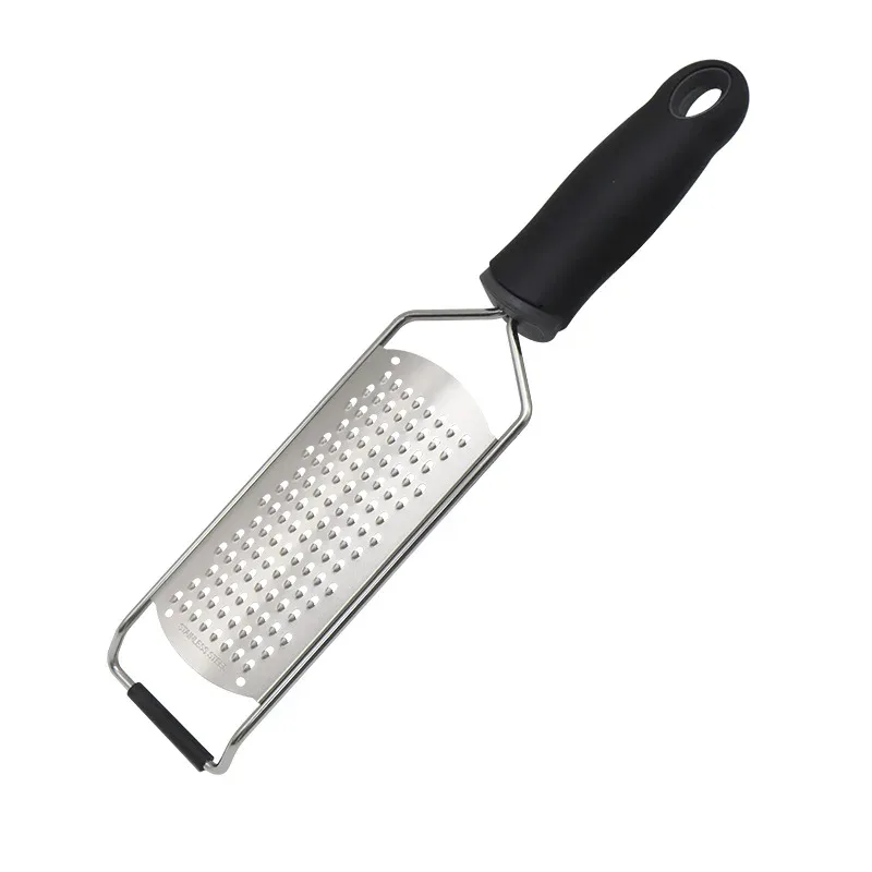 304 Stainless Steel Cheese Grater Multi-Purpose Kitchen Shredder for Hard Cheese Vegetables Chocolate Ginger & Zest-Rust-Proof