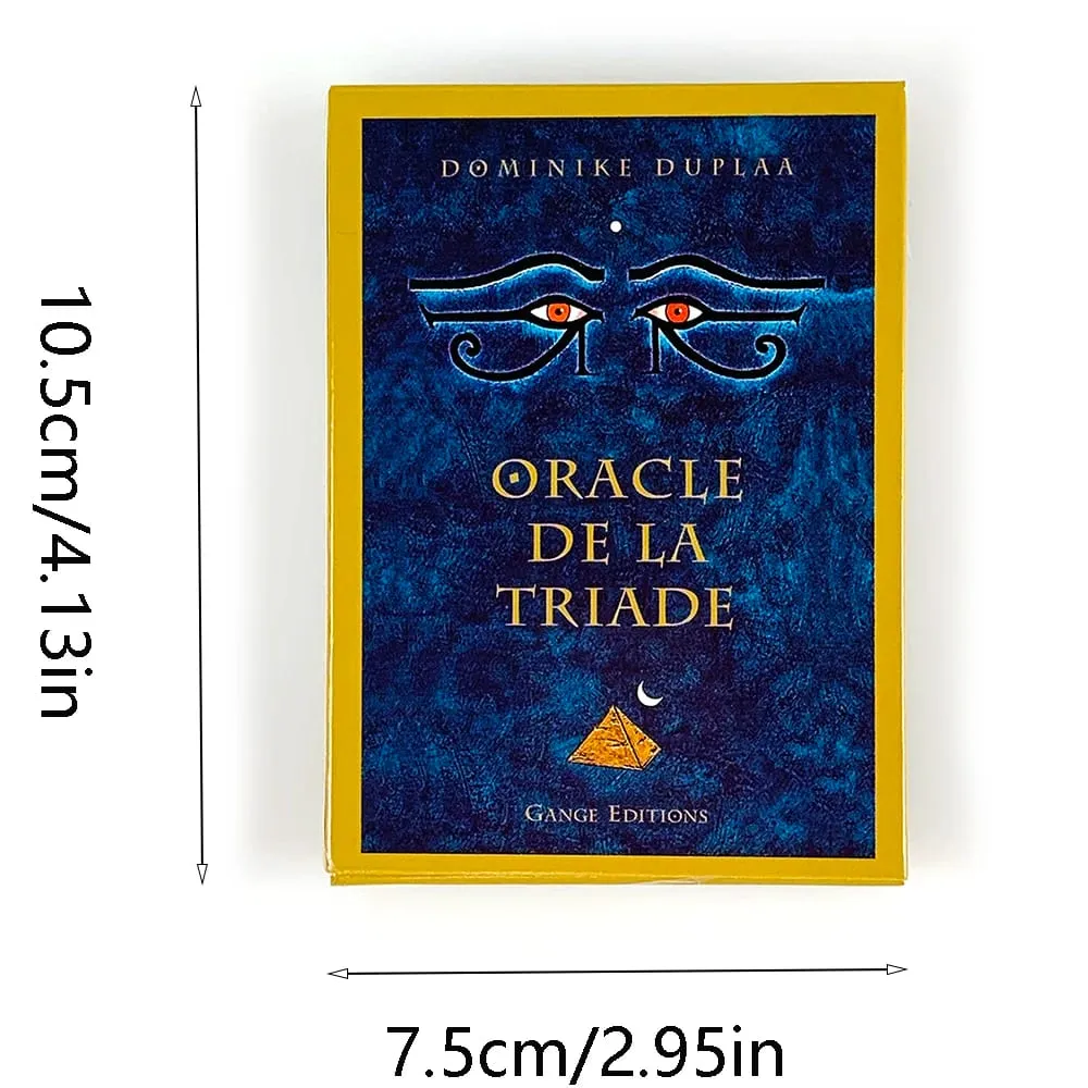 Oracle De La Triade Kad Oracle Versi Perancis Kad Oracle Ramalan Rohani Dengan Buku Panduan Kad Bacaan Esoterik Mistik