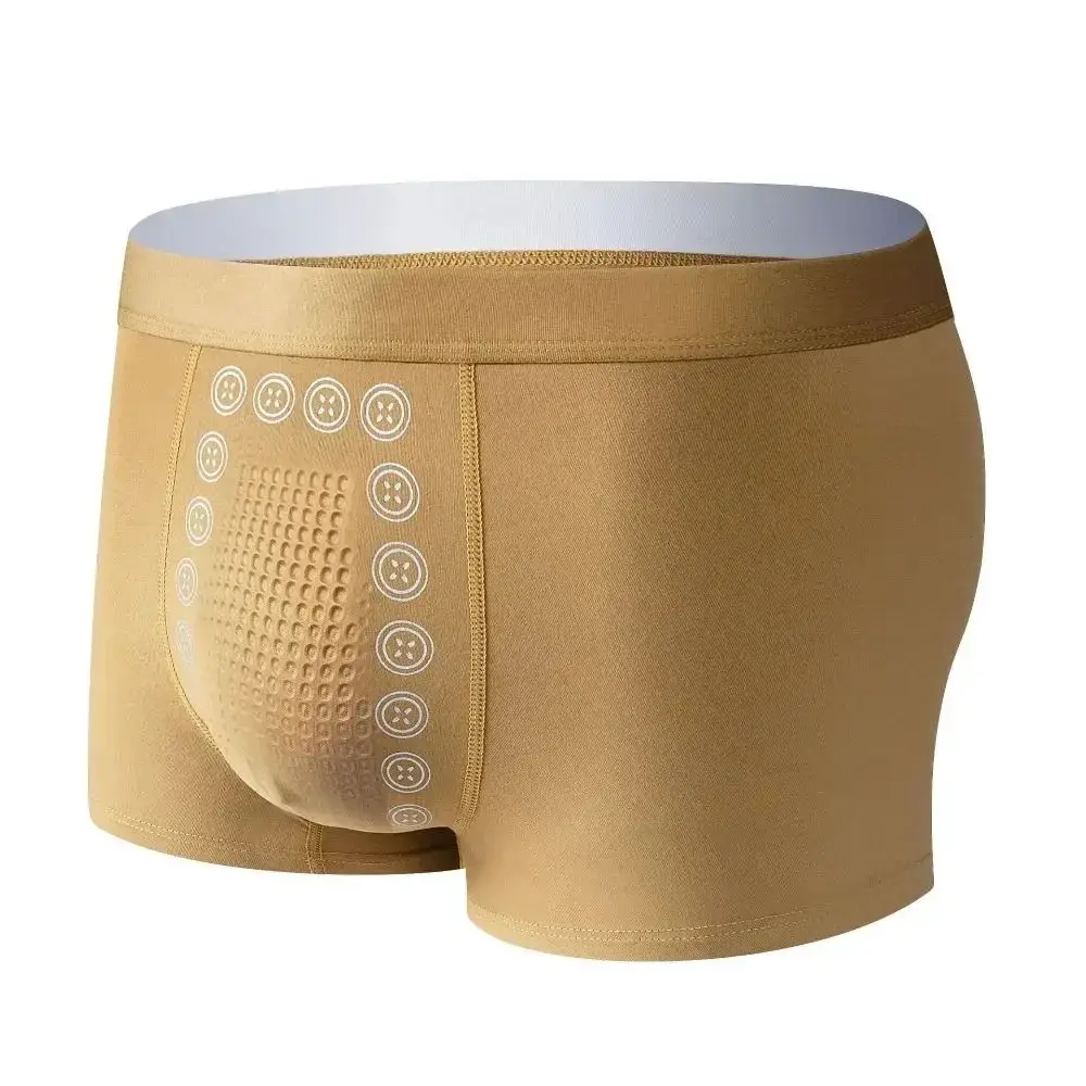 4pcs Boxer กางเกงขาสั้นผ้าไหมน้ำแข็งชุดชั้นใน Cool Underpants Breathable เซ็กซี่บางกางเกงเซ็กซี่ชุดชั้นใน U นูน — image 7