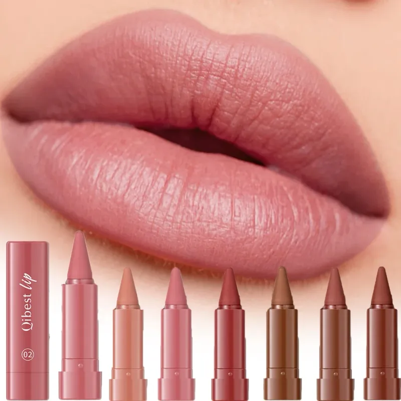 MatteลิปสติกปากกาGradient Lip Linerสีแดงสีน้ำตาลกำมะหยี่Contouringดินสอยาวนานกันน้ำเซ็กซี่ผู้หญิงแต่งหน้าLipliner — image 5