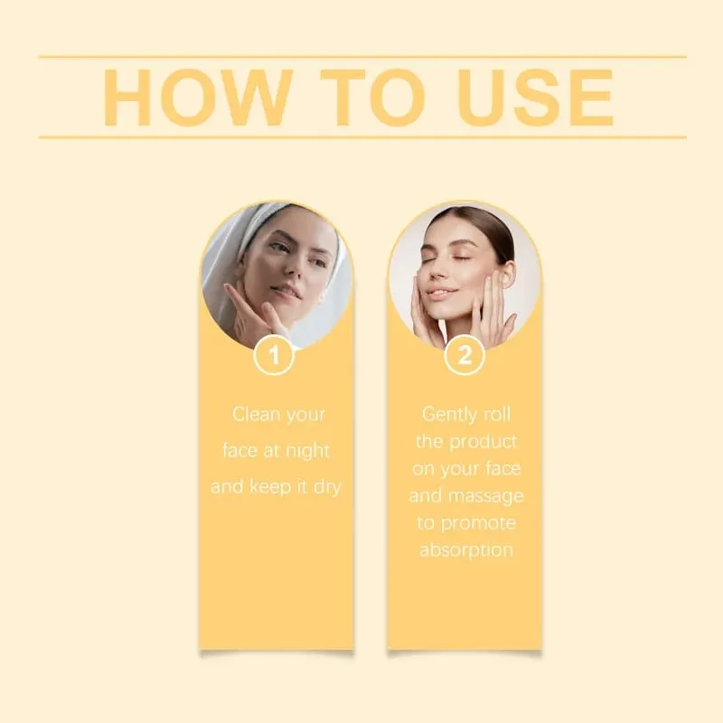 Roller Ball Night Essence บำรุงผิวให้ความชุ่มชื้นอย่างอ่อนโยนปรับปรุงสภาพใบหน้า Hydrating Night Serum — image 6