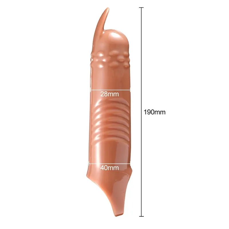Realistic Penis Extension Cock Sleeve Reusable Silicone Penis Enlarger Delay Condoms For Men Dildo Enhancer Sex Toys Erotic Shop