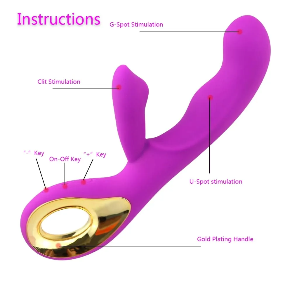 กระต่าย G Spot Vibrator สำหรับผู้หญิง 10 โหมดการสำเร็จความใคร่ Dildo ที่มีประสิทธิภาพ Masturbation Clitoris Stimulator เครื่องนวดช่องคลอดของเล่นสำหรับผู้ใหญ่ — image 3