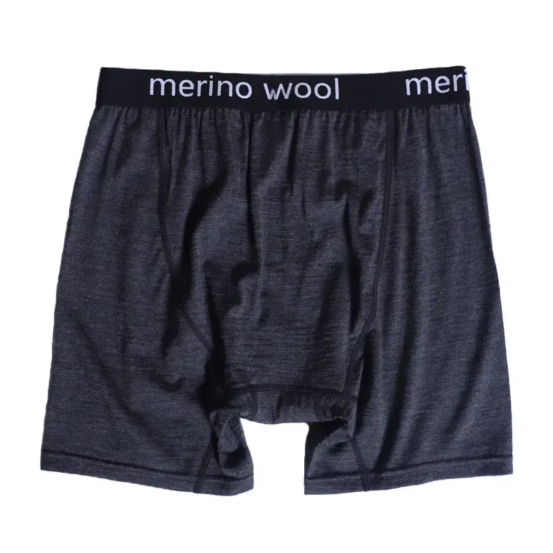 100% Merino Wool Mens Lightweight Boxer Brief Merino Wool Underwear Soft Moisture Wicking Breathable Sports Hiking Underpants — image 10