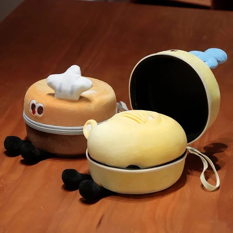 Oreiller en forme de U avec boîte, oreiller de Protection du cou en peluche, coussin de bureau, mignon et joli oreiller de voyage pour enfants/adultes — image 6