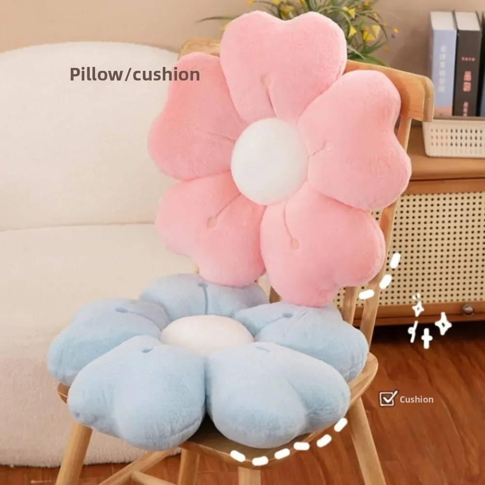 Almohada suave en forma de flor, bonito colchón, cómodo cojín decorativo para sofá, cojín para el suelo, cojín para silla, regalo — image 5