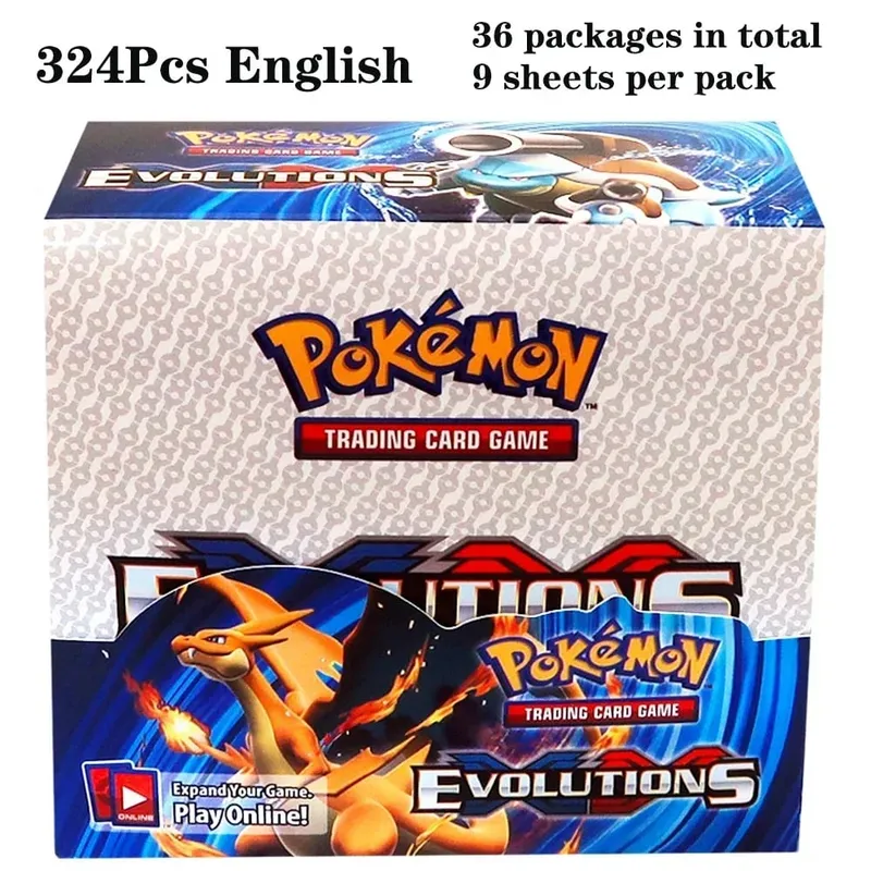 324Pcs Pokemon TCG: Sword & Shield Tempest Bonds Booster Box Trading Card Game Pokemon Card Kids Toys Board Game — image 20