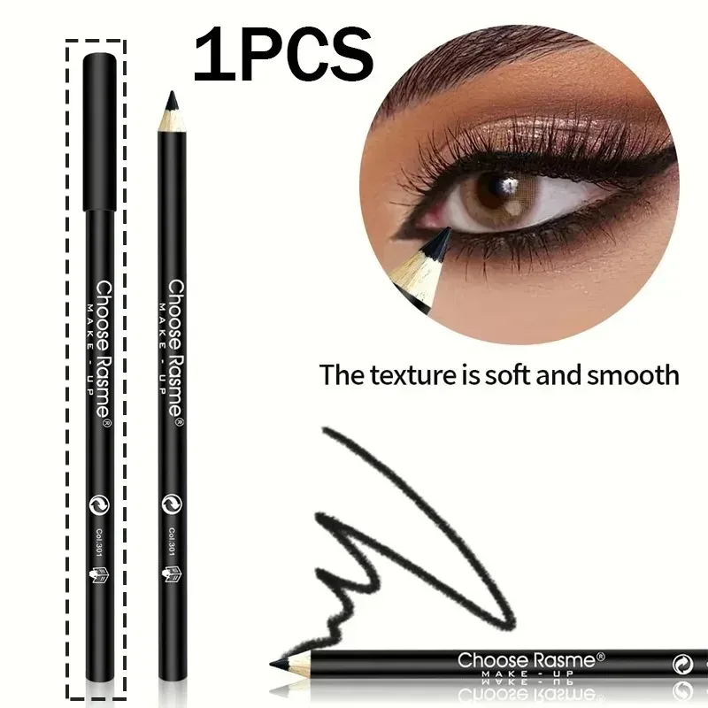 1–20 Stück wasserfeste schwarze Eyeliner-Stifte – wischfest, langlebig und anfängerfreundlich, glattes, hochpigmentiertes Punk-Augen-Make-up — image 10
