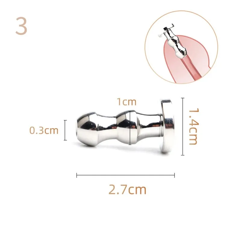 Maschio In Acciaio Inox Uretrale Plug Uretrale Dil Sounding Penis Plug Uretra Stimolare Dilatatore Masturbazione Asta Giocattoli Del Sesso Per Gli Uomini — image 16