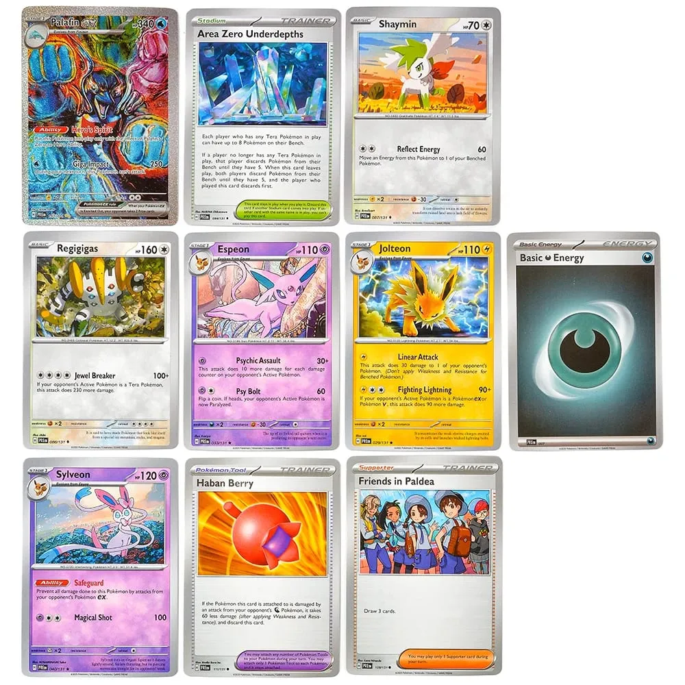 360 pièces anglais Pokémon TCG: prismatique évolutions écarlate Violet boîte Pokémon carte commerciale 36 Pack boîte cadeau — image 6