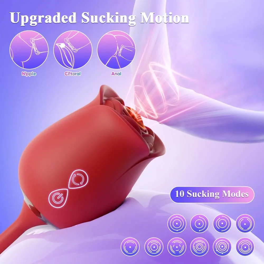 Clit Sucker Vibrator สำหรับผู้หญิงดูด Clitoris Stimulator พร้อม Thrusting ไข่หญิง Masturbation ผู้ใหญ่ Goods Sex Toy สำหรับผู้หญิง — image 3