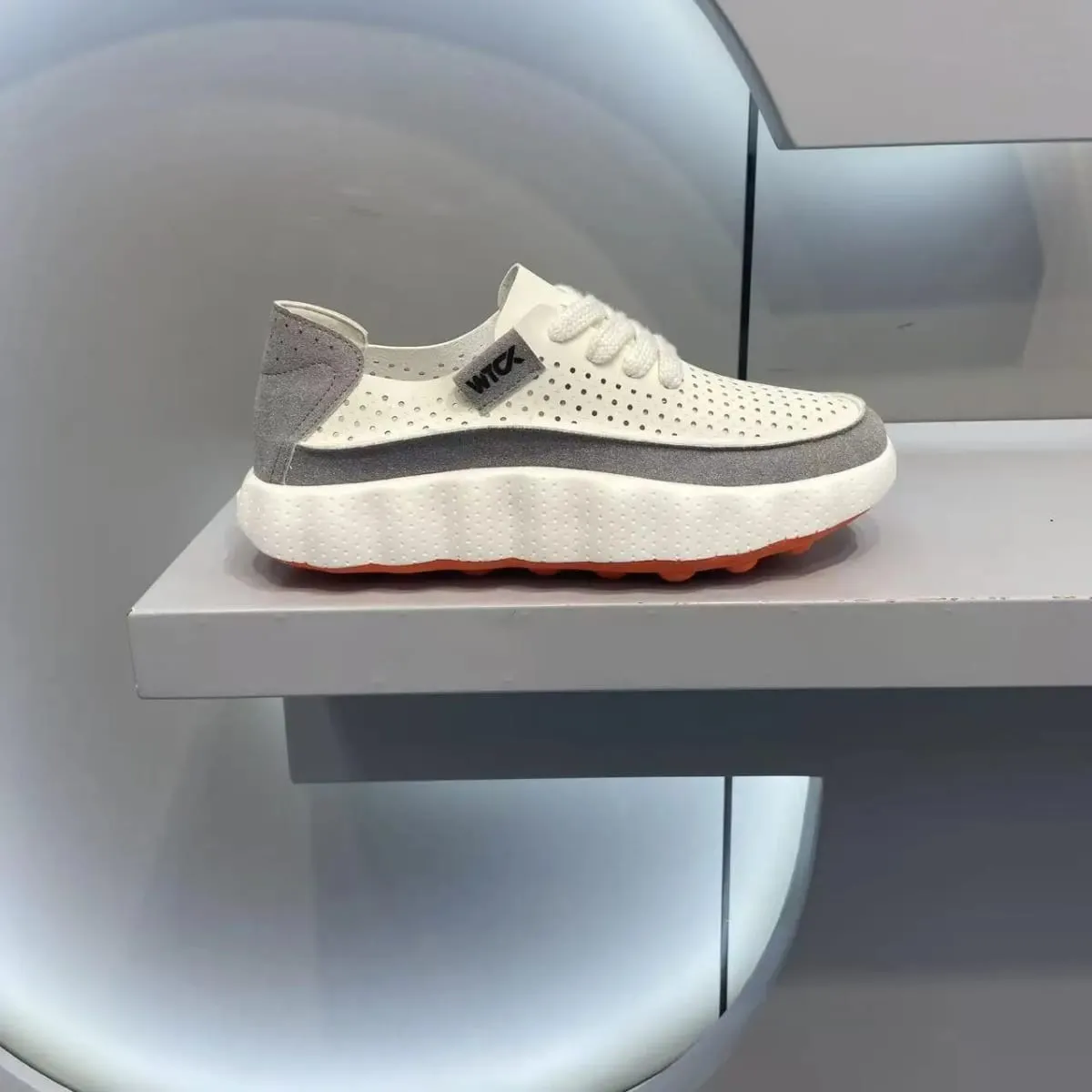 New Summer Men Sneakers Breathable Running Shoes Chunky Platform Casual Shoes Non Slip Male Outdoor Walking Jogging Footwear — image 6